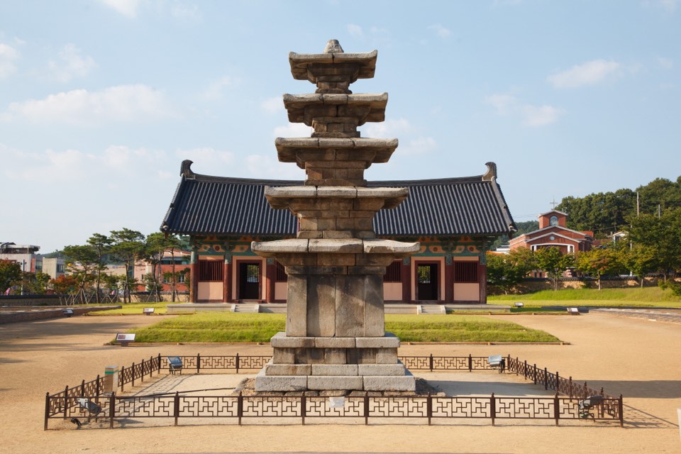 부여 정림사지 오층석탑